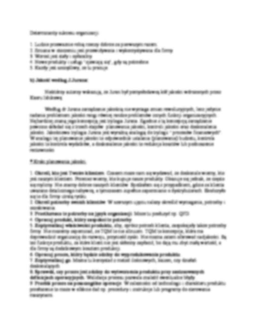 Systemy zarzadzania jakoscia- opracowanie - strona 2