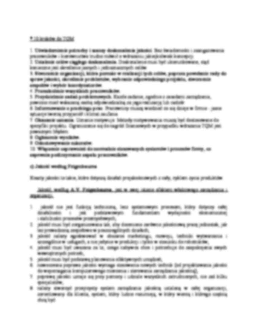 Systemy zarzadzania jakoscia- opracowanie - strona 3