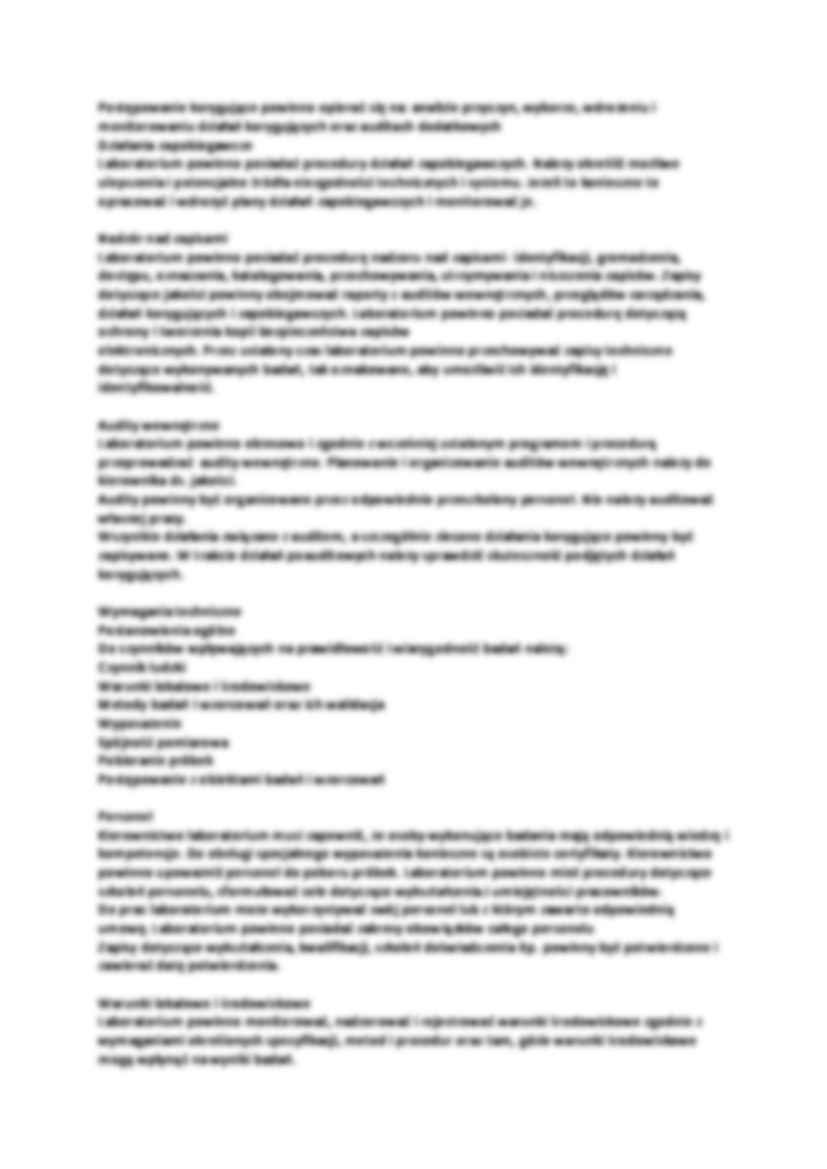 Zarządzanie jakością w laboratorium według ISO 17025- opracowanie - strona 3
