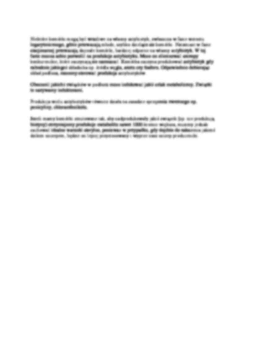 Biosynteza metabolitów- opracowanie - strona 2