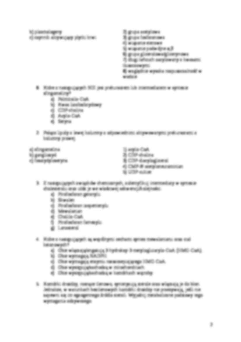 Biosynteza lipidów i steroidów- zagadnienia - strona 2