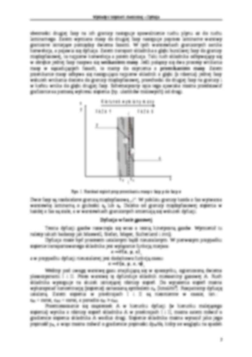 Dyfuzja w fazie gazowej wieloskładnikowa- opracowanie - strona 2