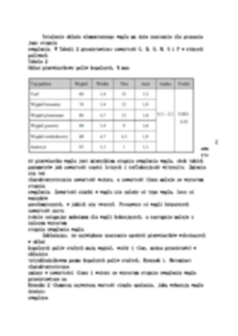 Analiza elementarna węgla- opracowanie - strona 2