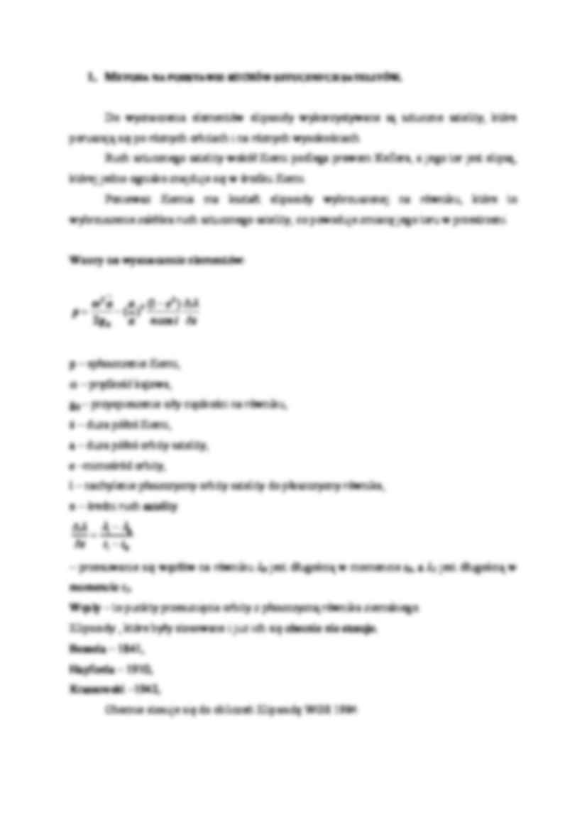 Metody wyznaczania elementów elipsoidy - strona 2