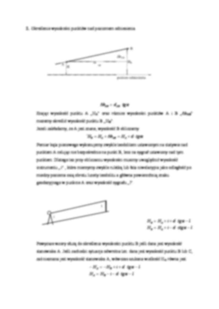 Niwelacja trygonometryczna- opracowanie - strona 2