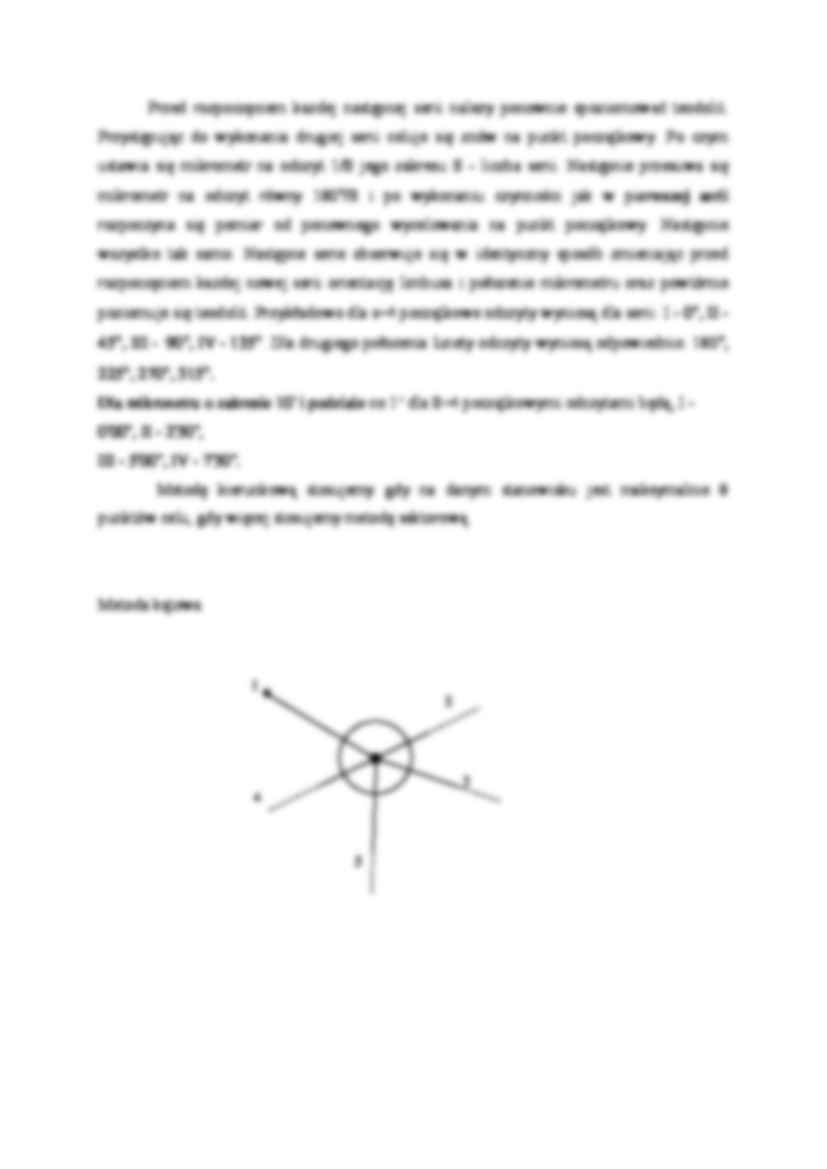 Pomiar elementów kątowych i długościowych osnów- opracowanie - strona 3