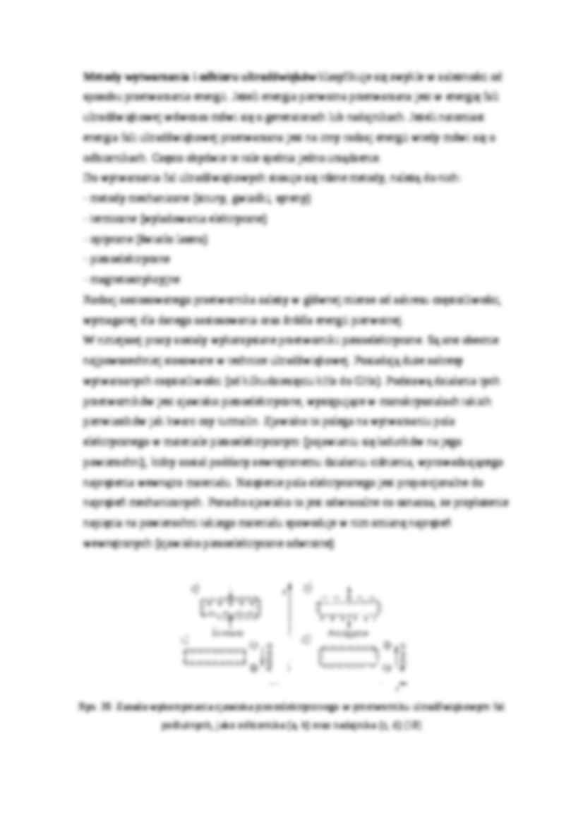 Wytwarzanie i właściwości fal ultradźwiękowych - wykład - strona 2