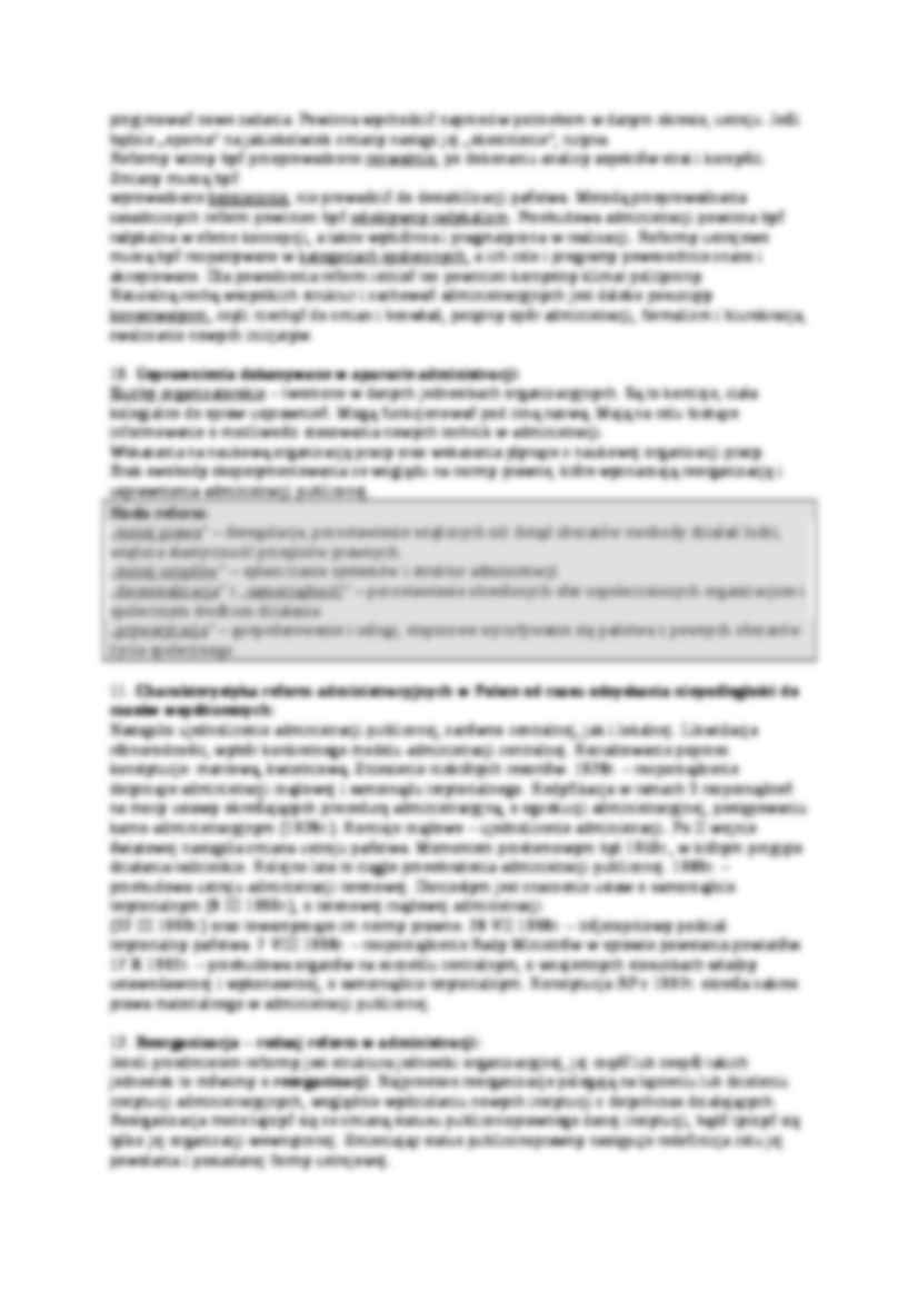 Rodzaje reform administracji - strona 2