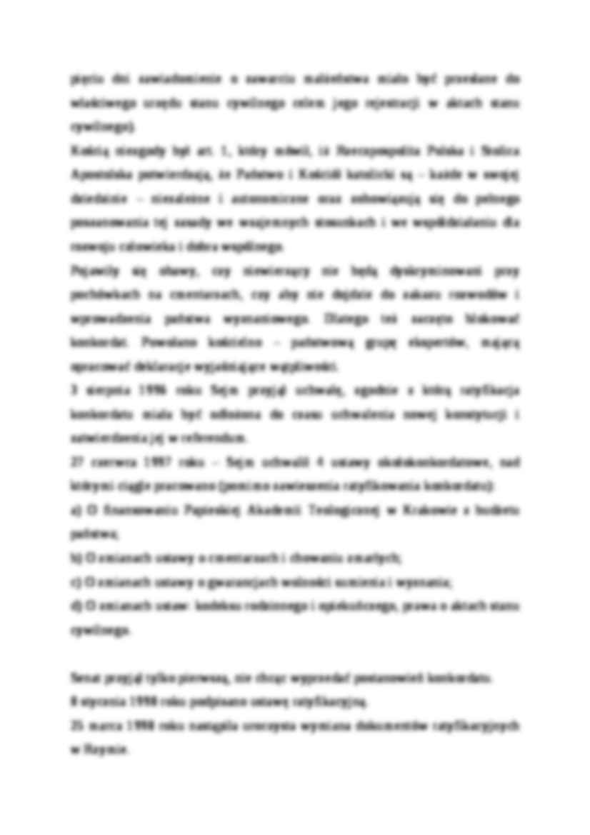 Główne determinanty polityki wyznaniowej III RP - strona 2