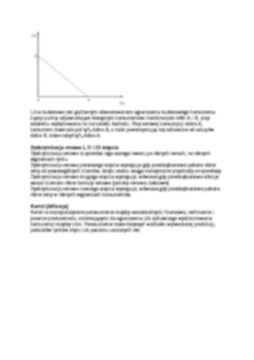 Mikroekonomia - Opracowanie tez na egzamin zestaw 1 - strona 2
