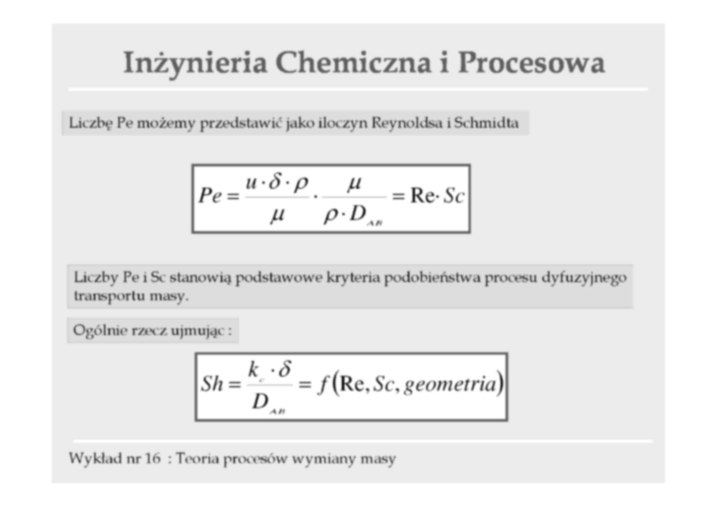 Teoria procesów wymiany masy - wykład - strona 3
