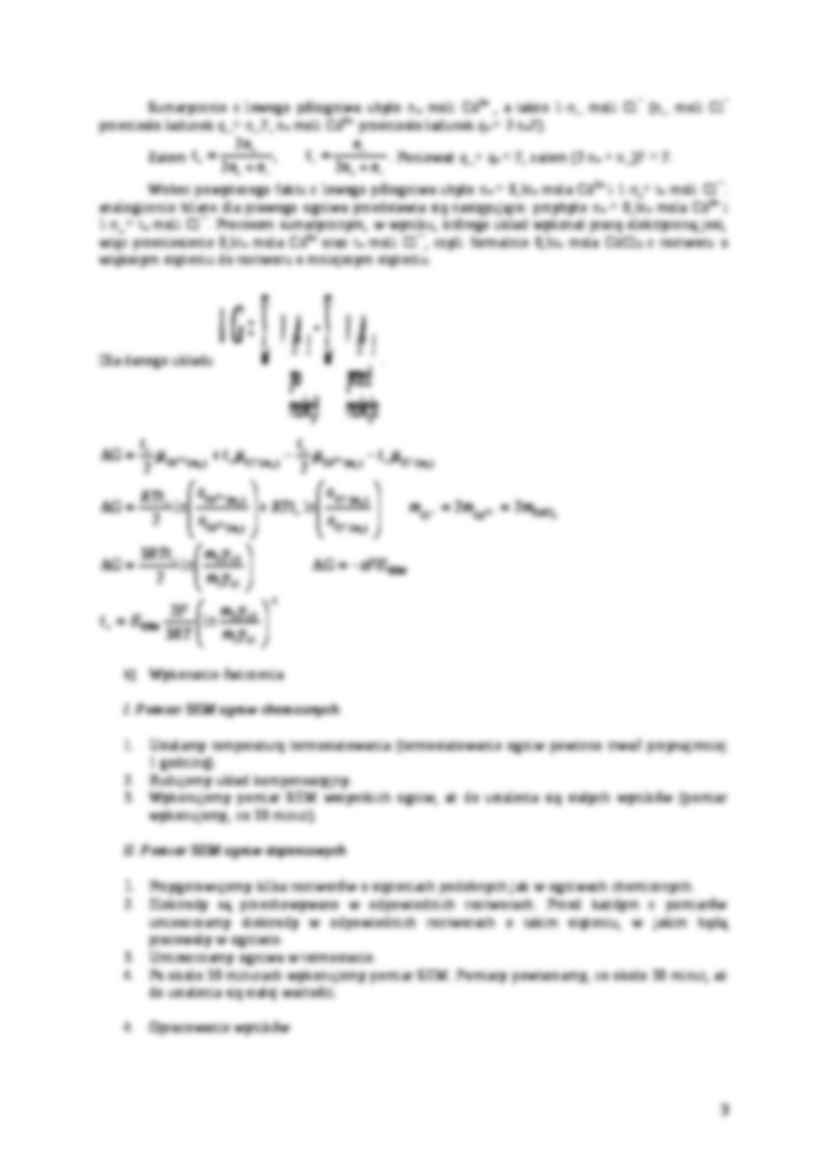 Termodynamika ogniw - sprawozdanie - strona 3