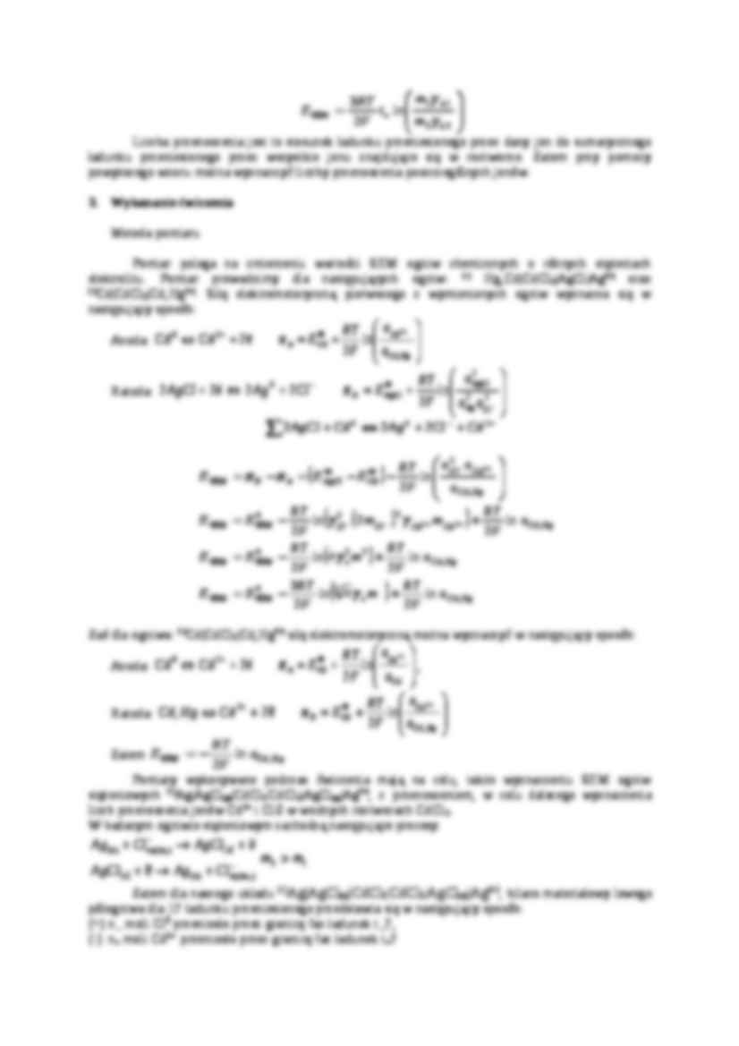 Termodynamika ogniw - ćwiczenia - strona 2