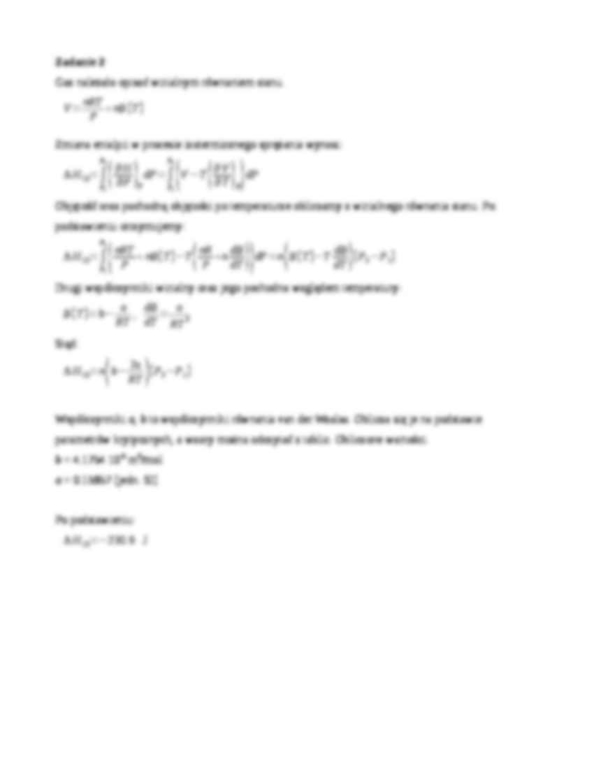 Zadania z termodynamiki - strona 2