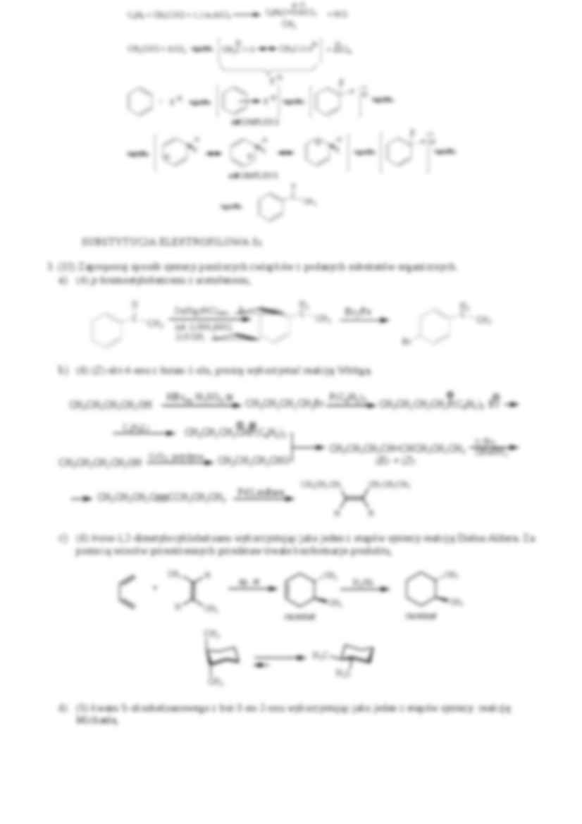 Egzamin z chemii organicznej - Pentan - strona 3