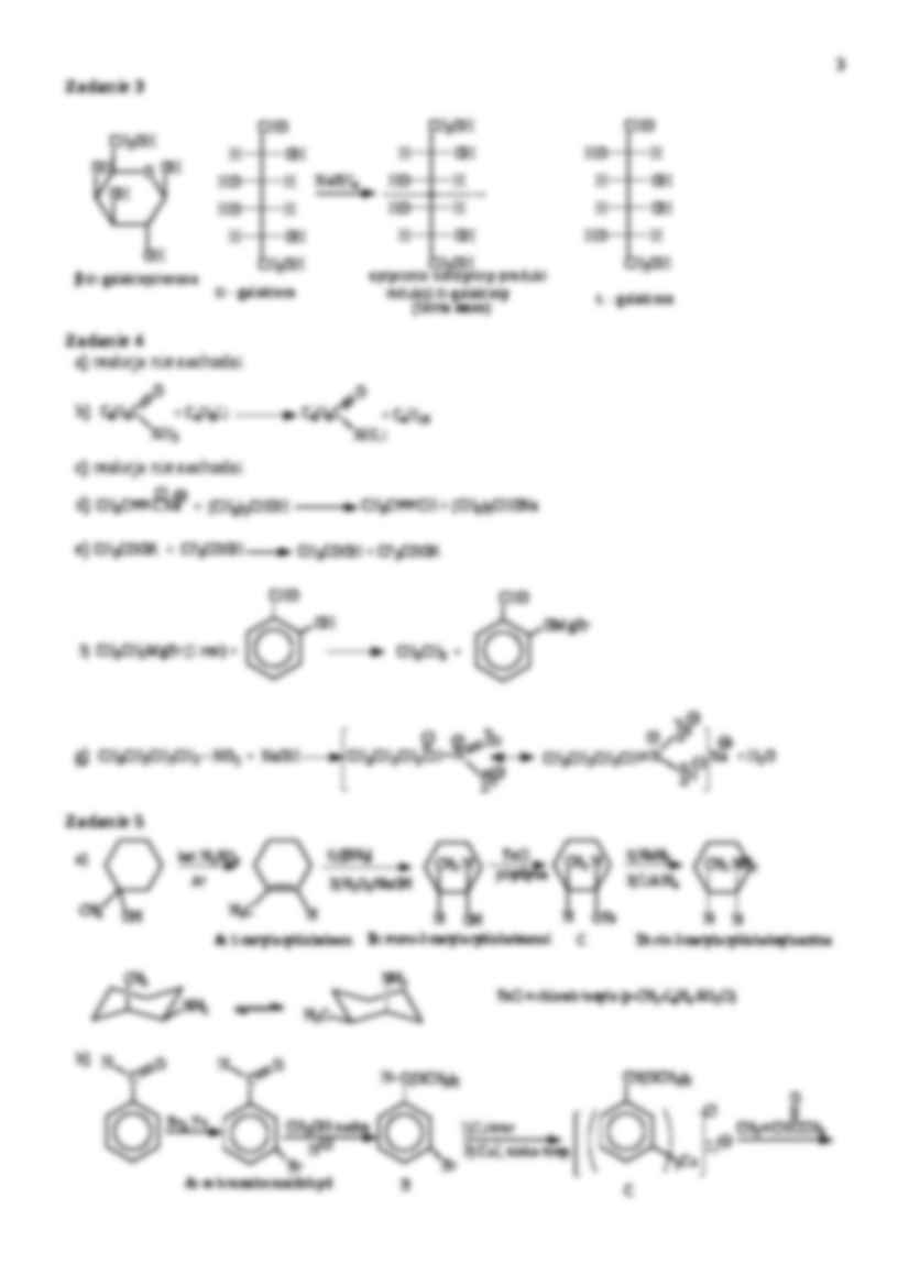 Egzamin z chemii organicznej - reakcje - strona 3