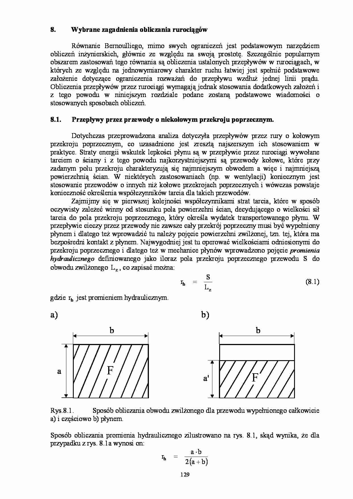 Obliczenia rurociągów-opracowanie - strona 1