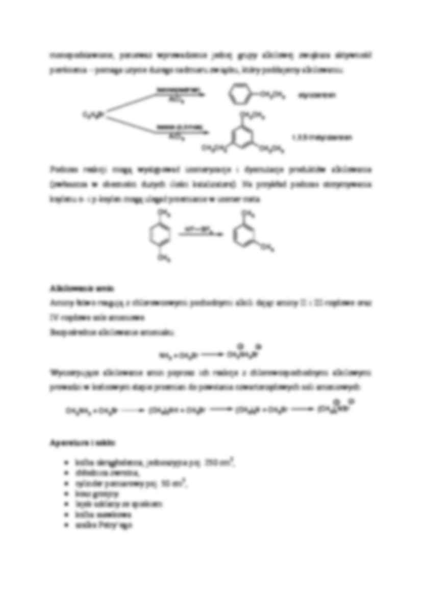 Reakcja alkilowania IV-rzędowych soli amoniowych-opracowanie - strona 3