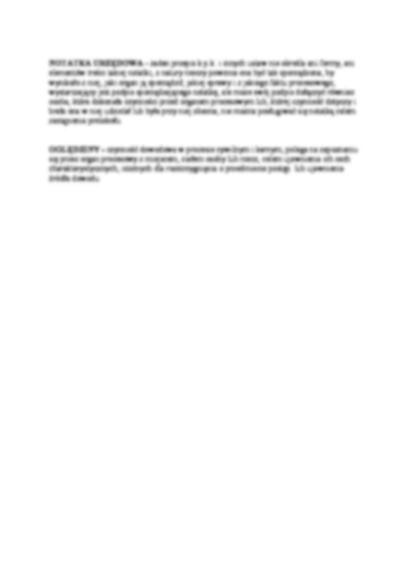  Dokumentacja czynności procesowych - opracowanie - strona 2