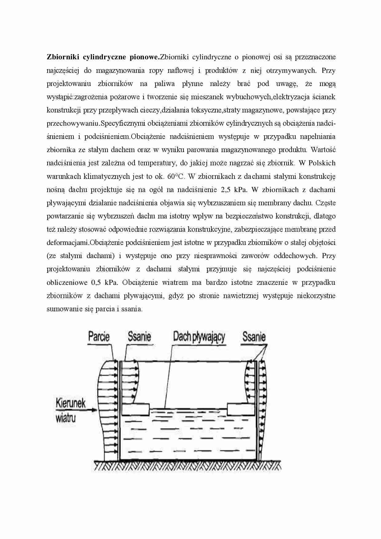 Zbiorniki cylindryczne pionowe - strona 1