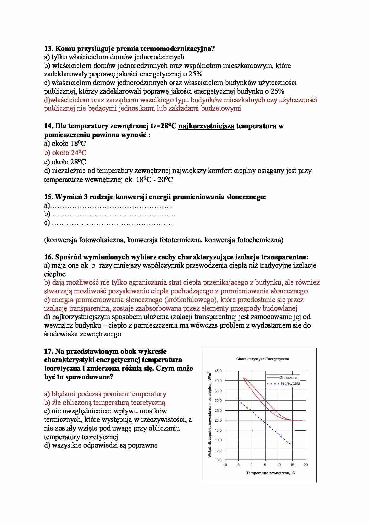 Fizyka budowli  - Pytania egzaminacyjne Part 25 - strona 1