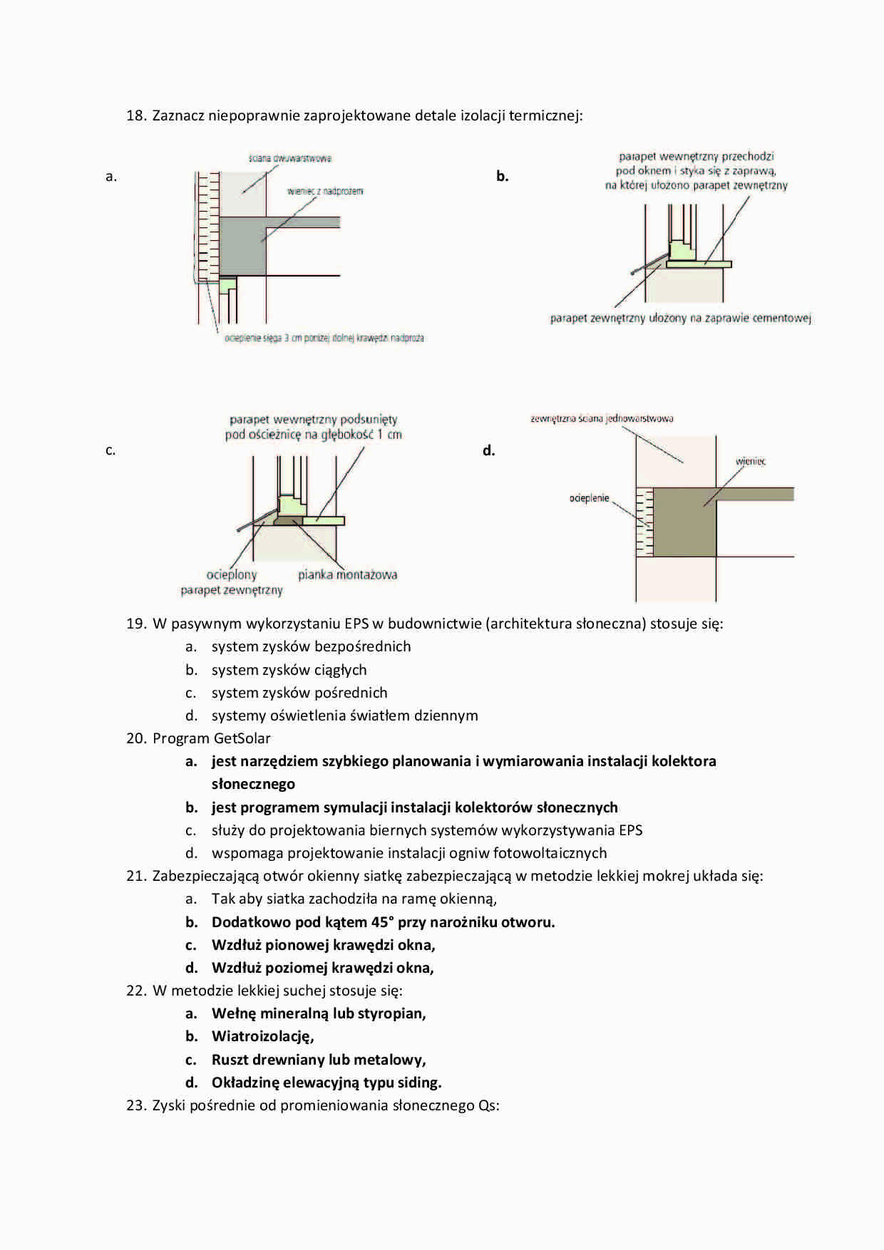Fizyka budowli - Pytania egzaminacyjne Part 6 - strona 1