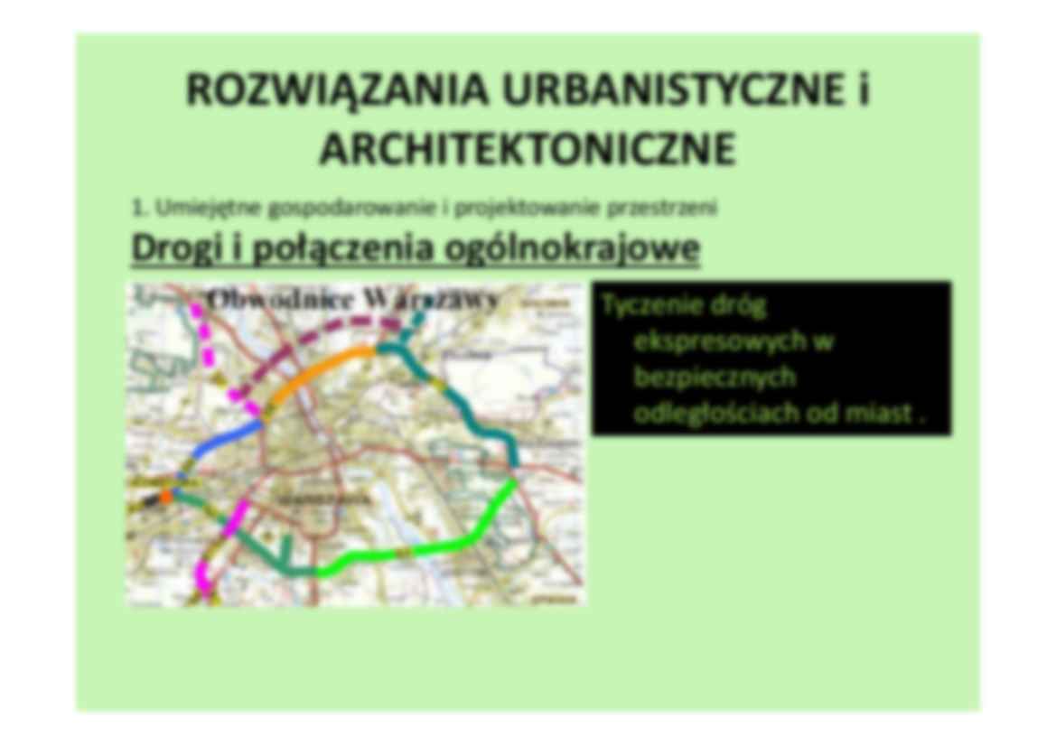 Rozwiązania urbanistyczne i architektoniczne  - strona 2