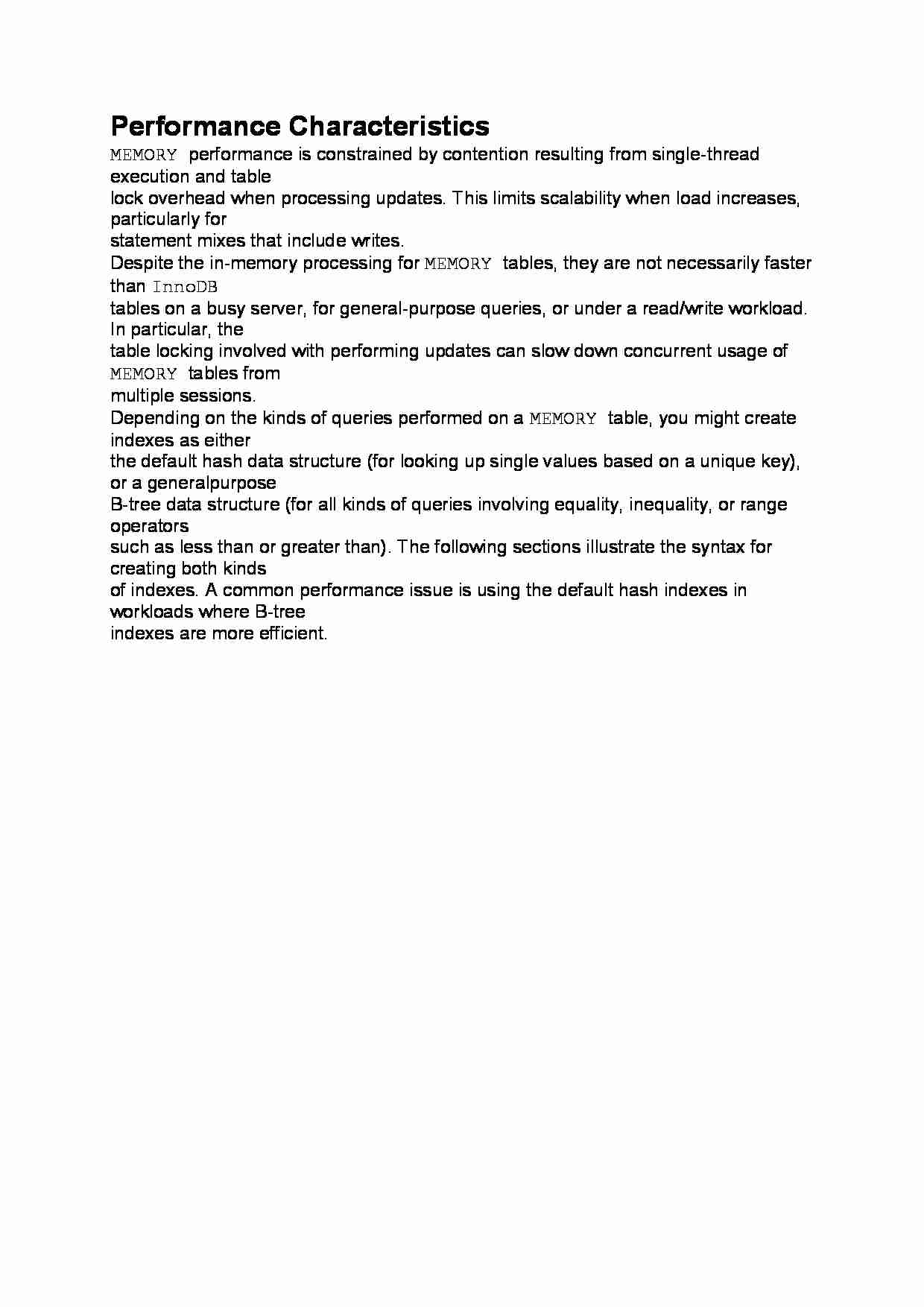Performance Characteristics-opracowanie - strona 1