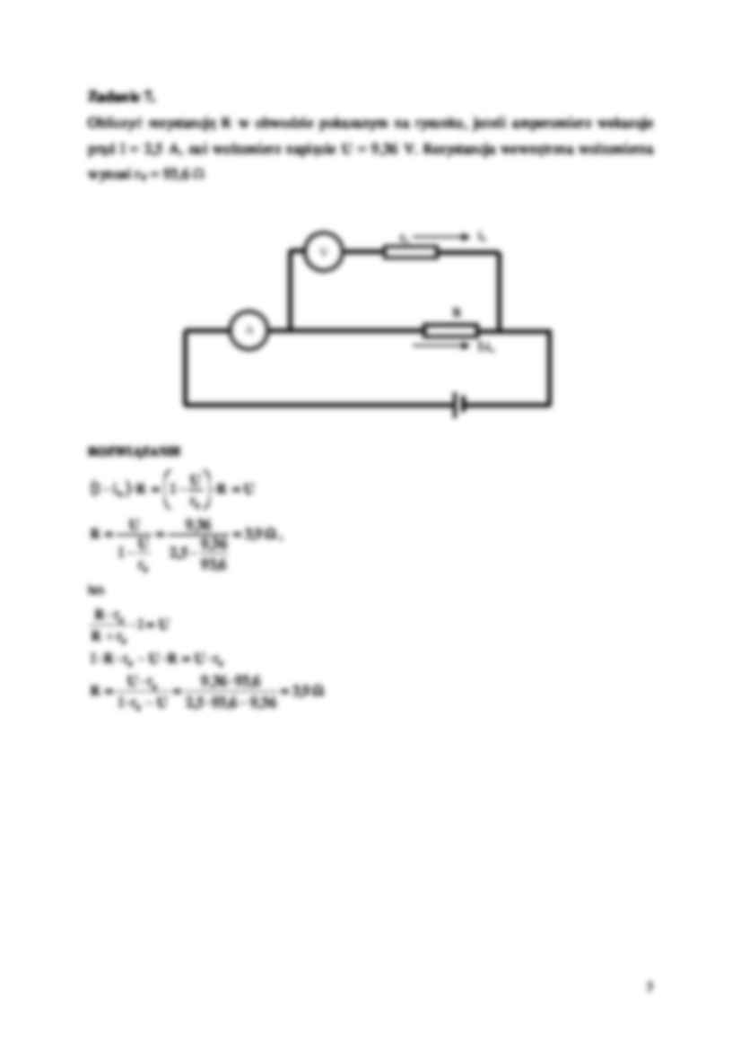 Elektrotechnika i elektronika - Zadania przykladowe - strona 3