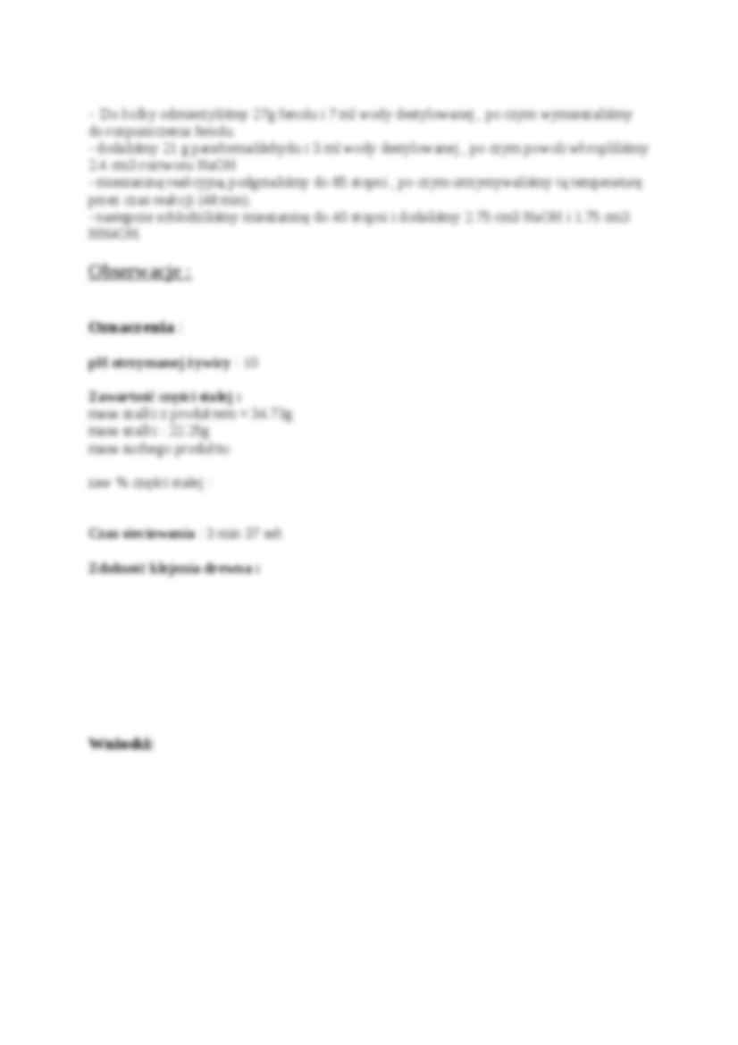 Polikondesacja fenolu i formaledehydu - omówienie  - strona 3