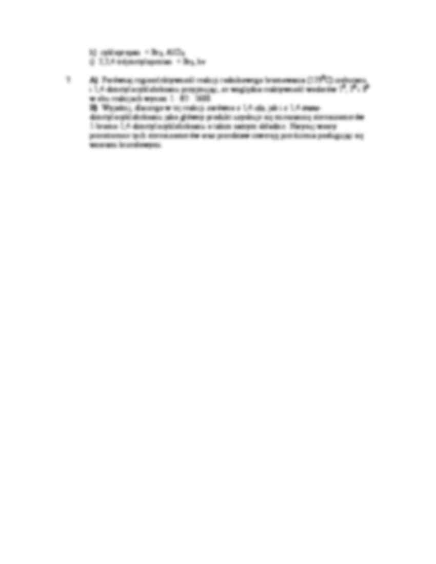 Chemia organiczna - ćwiczenia, lista II - strona 2