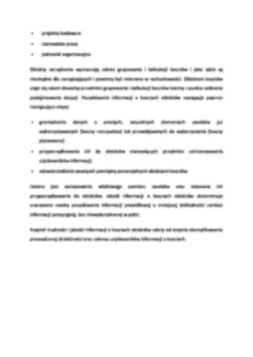  Cele i obszary rachunkowości zarządczej  - Kanał dystrybucji - strona 2