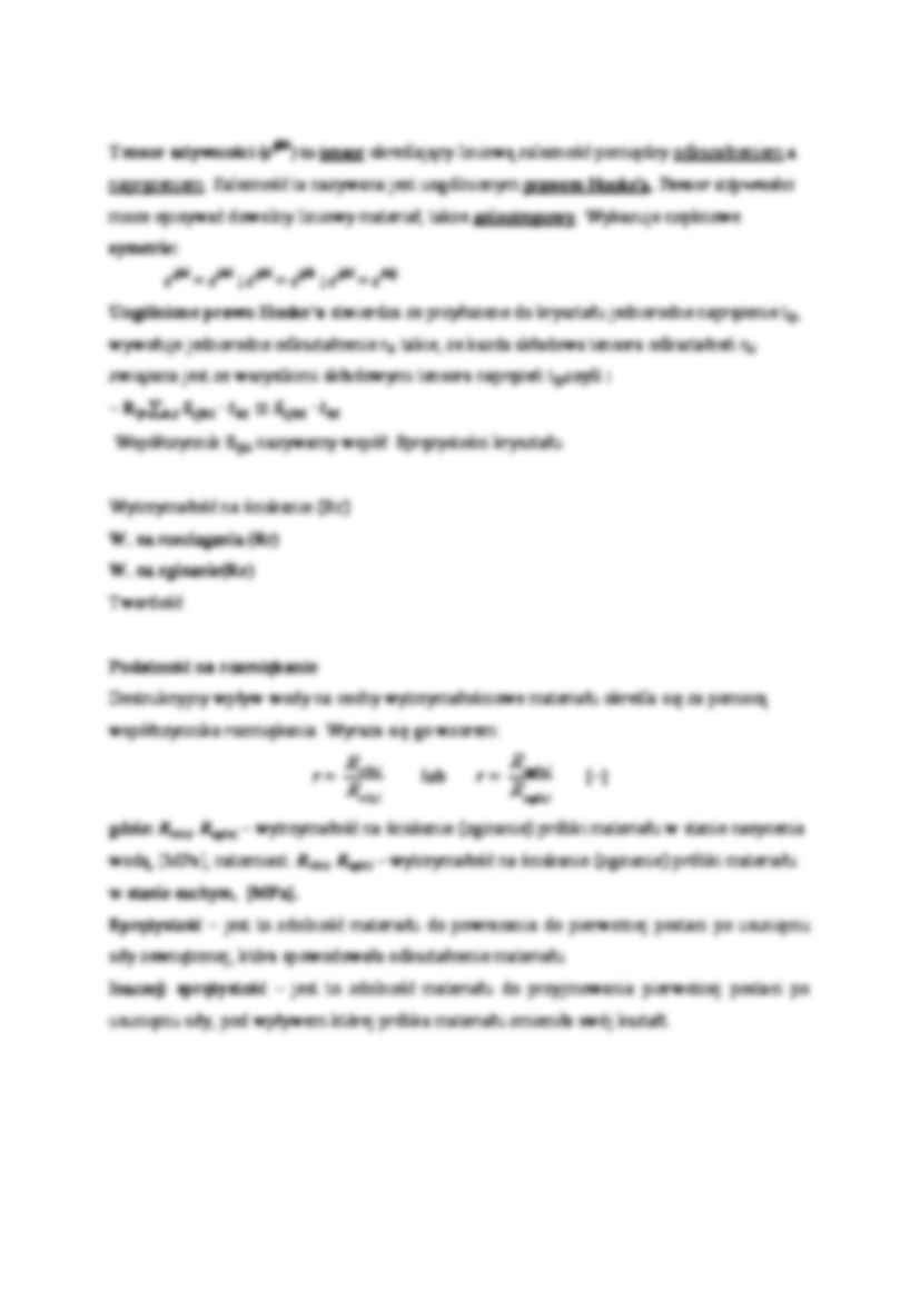 Tensor naprężenia - wykład - strona 2
