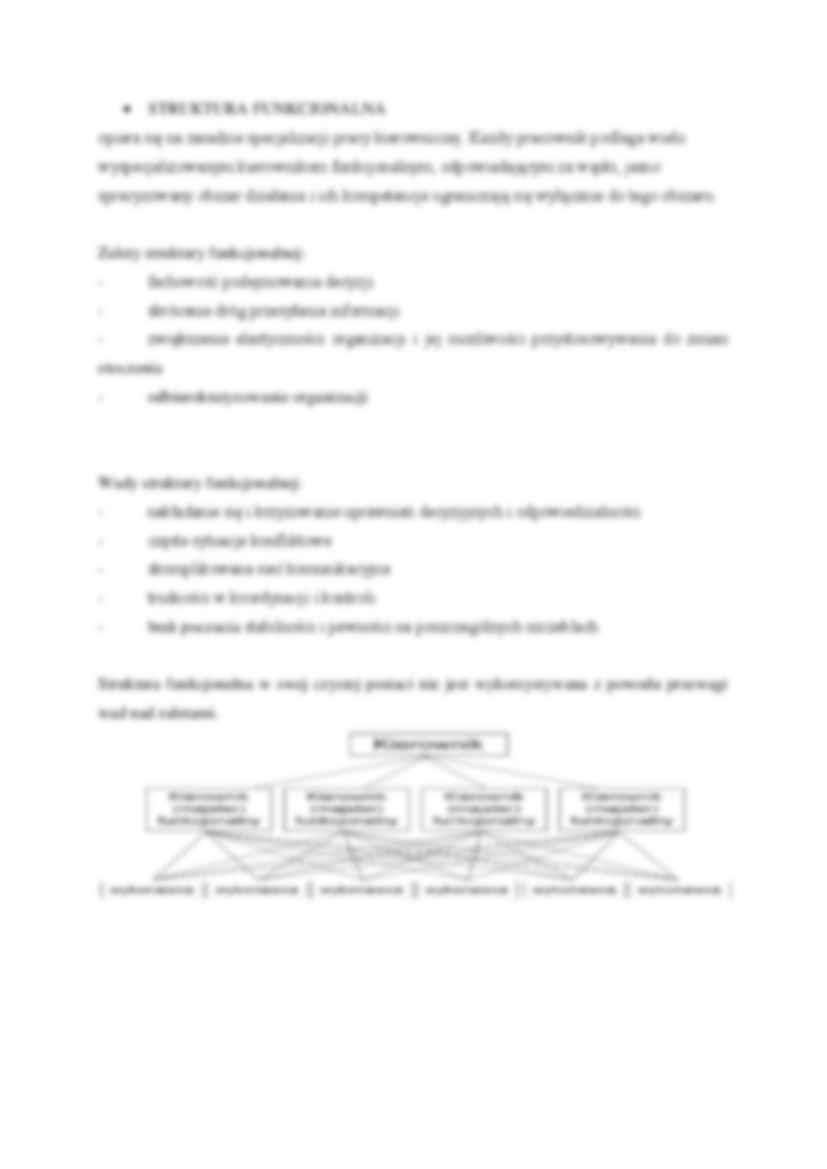 Schematy struktur organizacyjnych firmy - omówienie - strona 2
