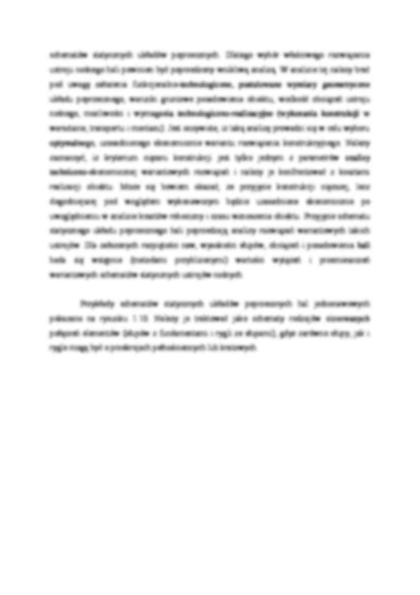 Kształtowanie poprzecznych ustrojów nośnych hal stalowych - wykład - strona 2