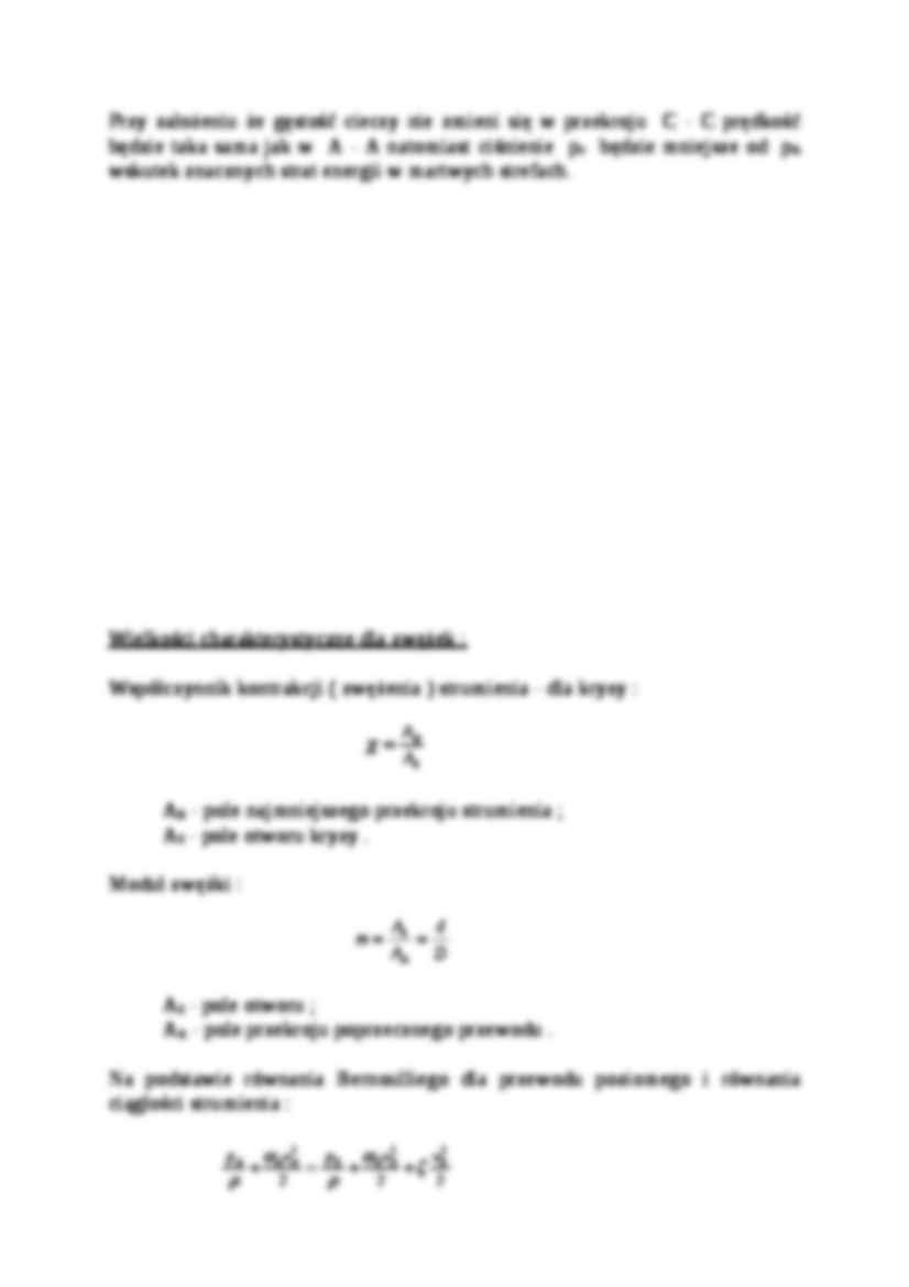 Klasyfikacja metod pomiaru natężenia przepływu-opracowanie - strona 2