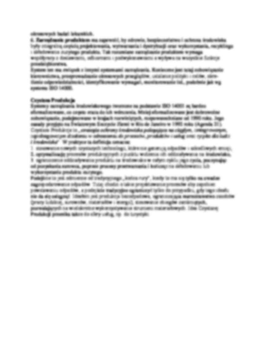Korzyści z wdrożenia ISO 14000-opracowanie - strona 2