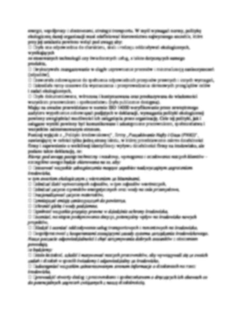 Normy BS7750, EMAS, ISO 14000-opracowanie - strona 3