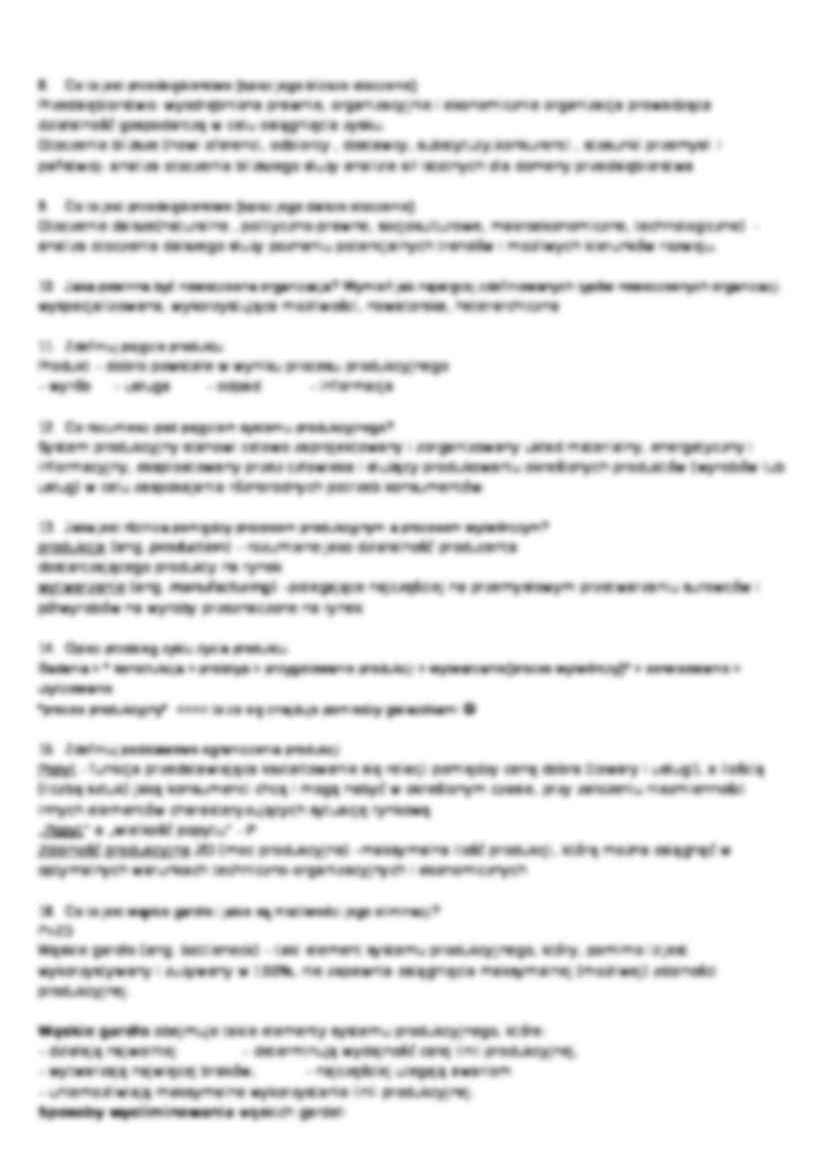 Zarządzanie firmą-pytania i odpowiedzi - strona 2