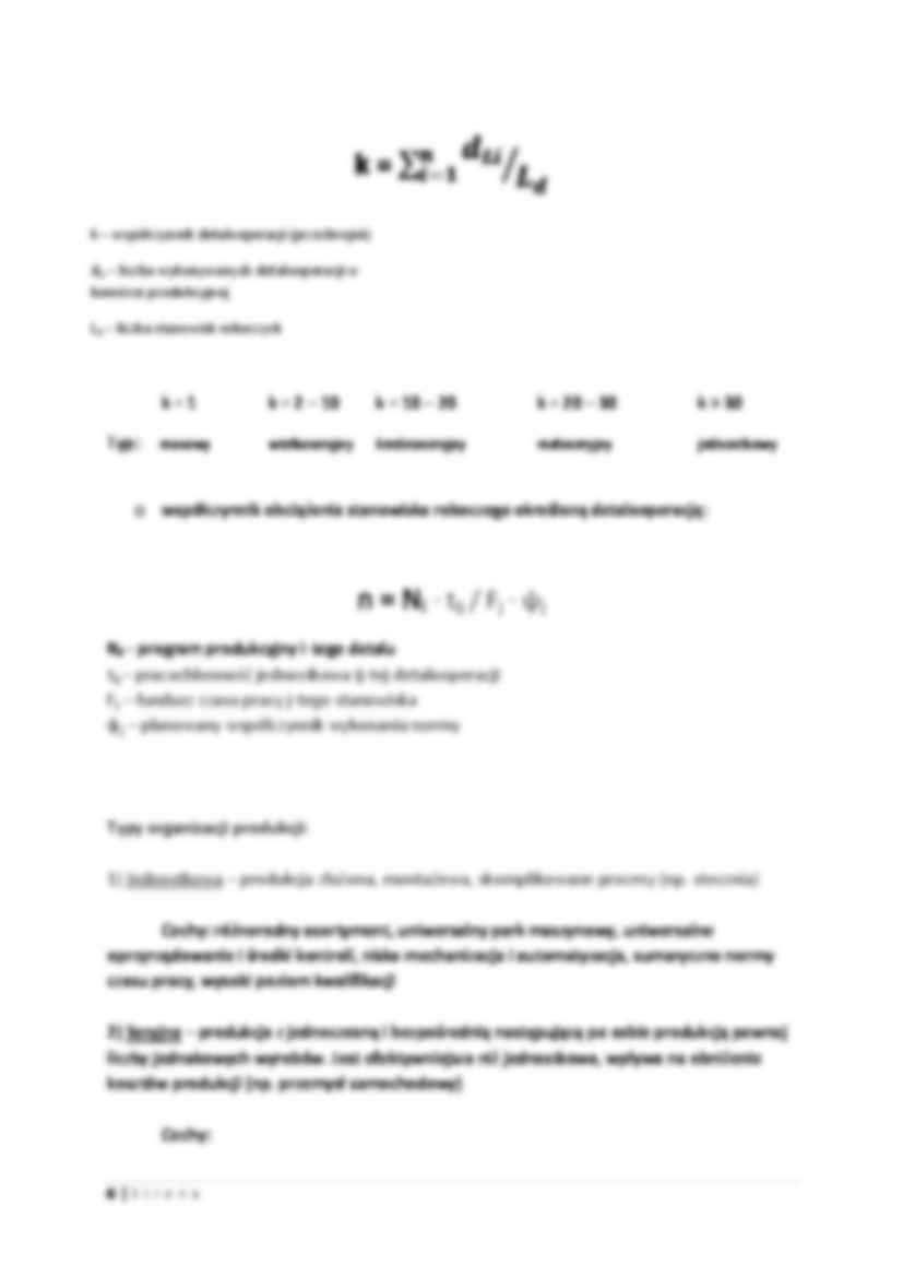 Organizacja produkcji -typy, formy, odmiany - strona 2