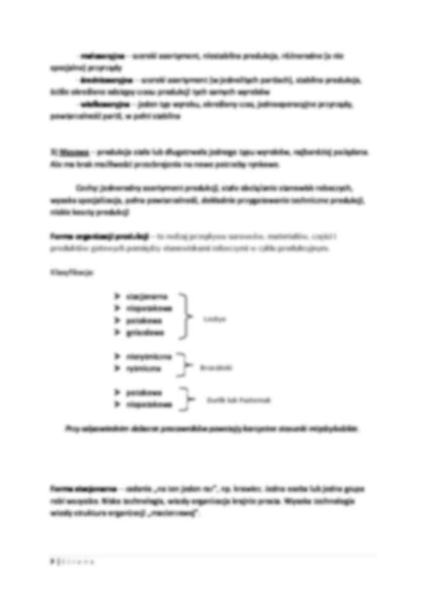 Organizacja produkcji -typy, formy, odmiany - strona 3