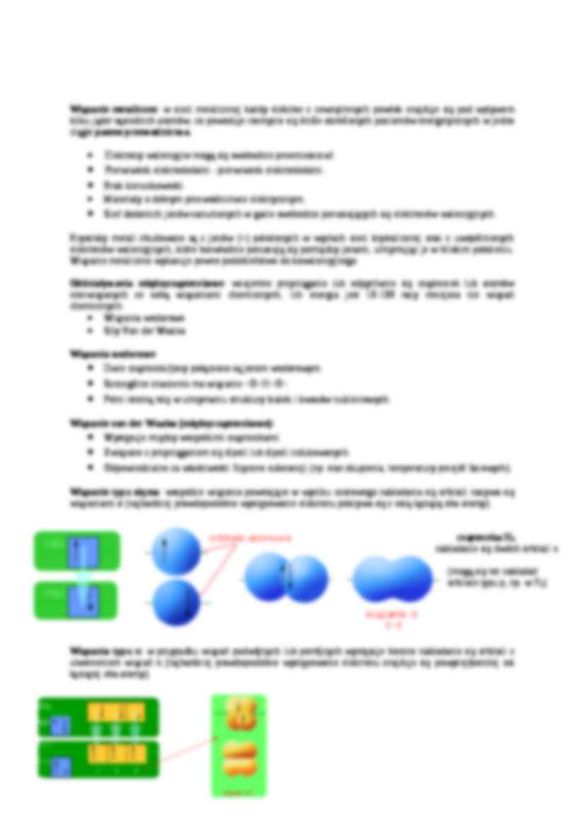 Wiązania chemiczne, hybrydyzacja-opracowanie - strona 3