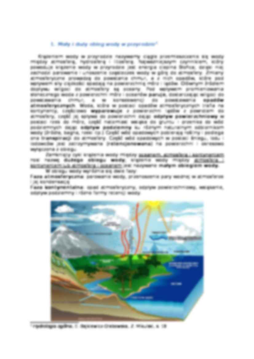 Hydrologia i nauka o ziemi-opracowanie zagadnień - strona 2
