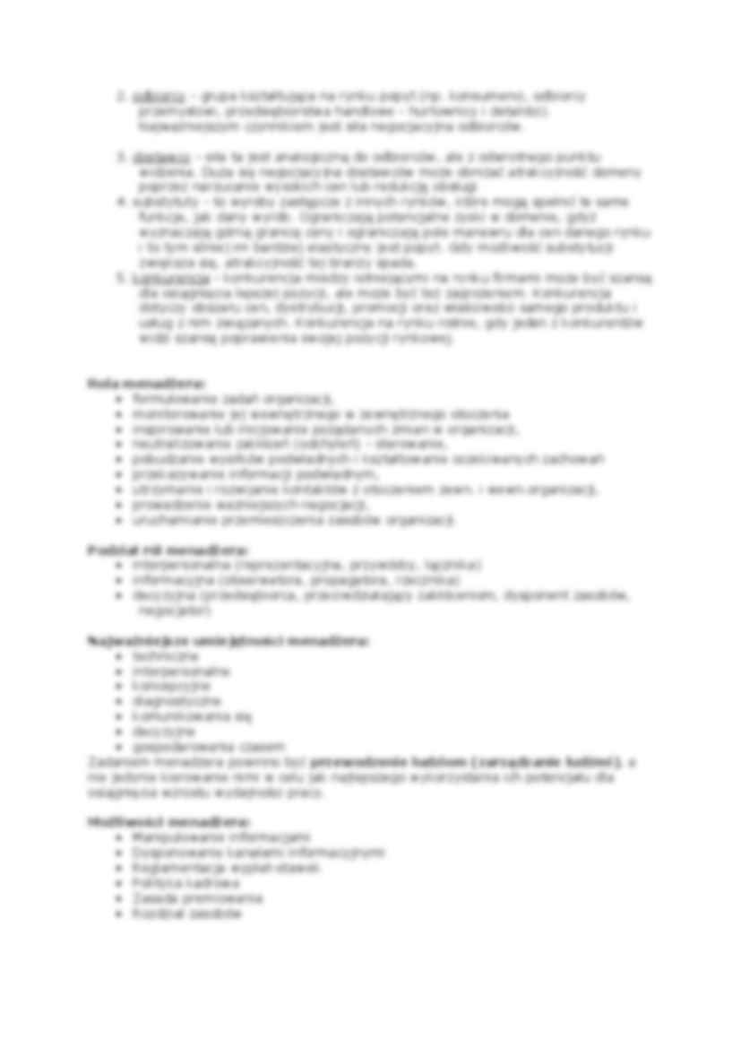 Definicje zarządzania-opracowanie - strona 3