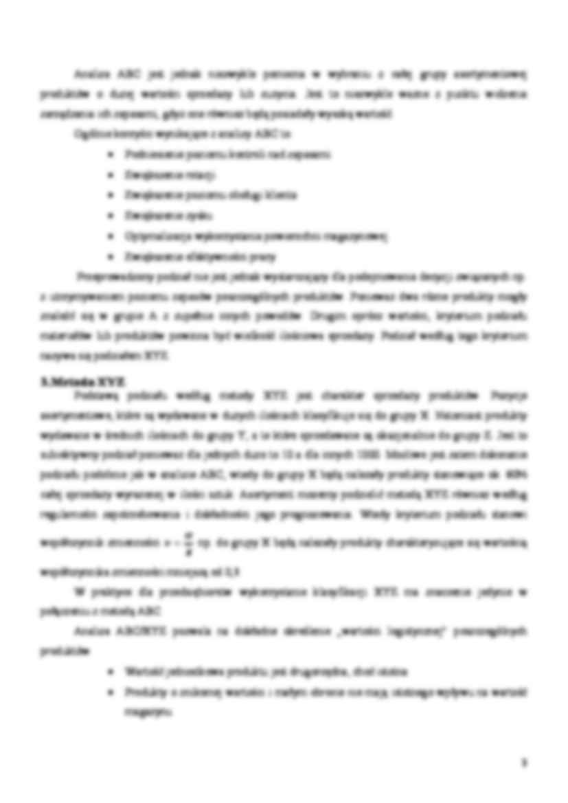 Analiza abc/xyz-opracowanie - strona 3