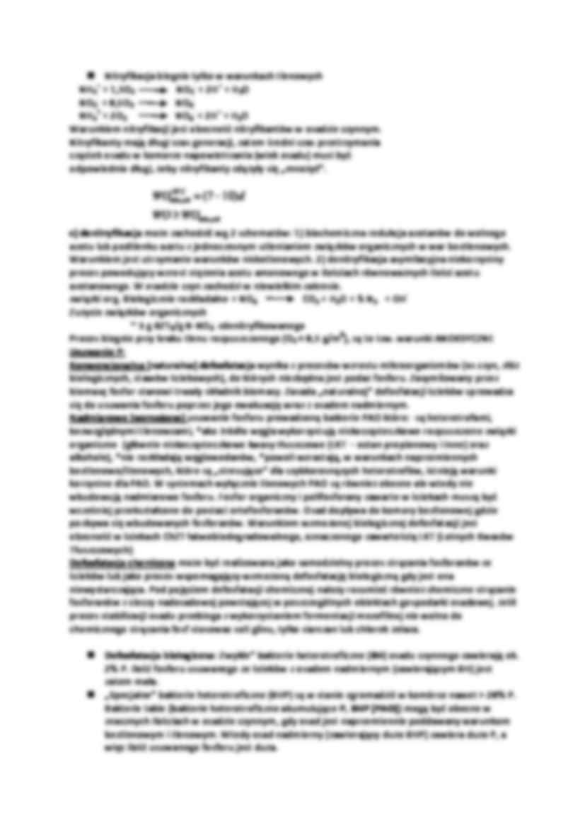Usuwanie związków azotu i fosforu-opracowanie - strona 2
