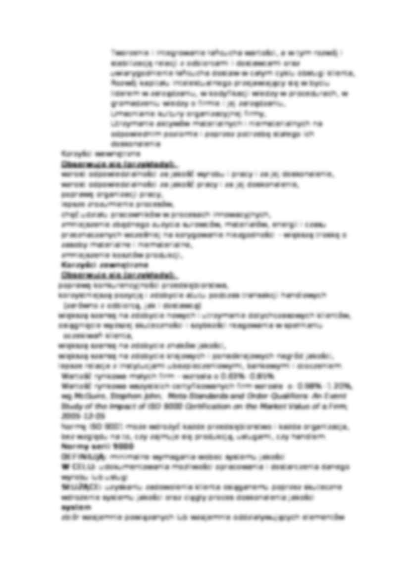 System ISO 9001 oraz systemy pokrewne i branżowe-opracowanie - strona 2