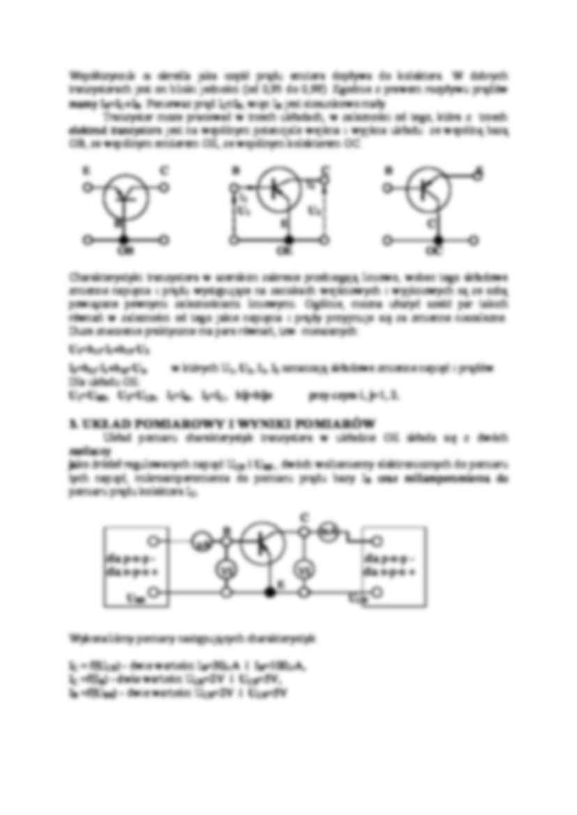 Badanie właściwości tranzystorów-opracowanie - strona 2