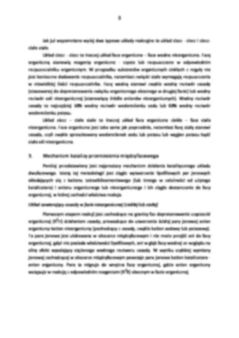 Kataliza przeniesienia międzyfazowego-Instrukcja do ćwiczenia - strona 3