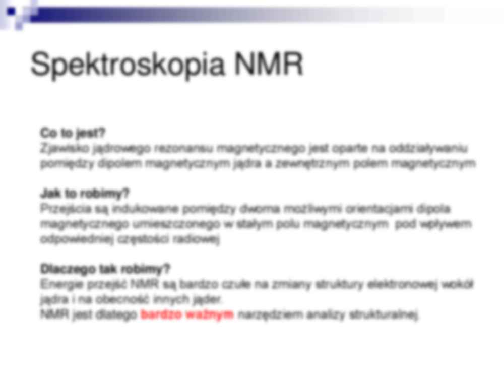 Spektroskopia NMR-opracowanie - strona 2